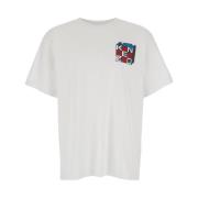 Kenzo Vita T-shirts och Polos Oversize White, Herr