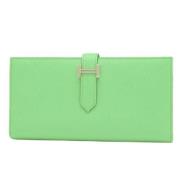 Hermès Vintage Pre-owned Laeder plnbcker Green, Dam