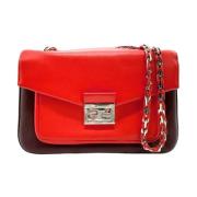 Fendi Vintage Pre-owned Laeder axelremsvskor Red, Dam