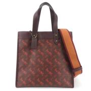 Coach Pre-owned Pre-owned Canvas totevskor Brown, Dam