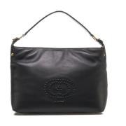 La Carrie Svart Läder Shopper Väska Black, Dam