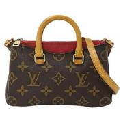 Louis Vuitton Vintage Pre-owned Canvas louis-vuitton-vskor Brown, Dam