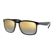 Ray-Ban Herr Solglasögon Kollektion 100% Nylon Black, Herr