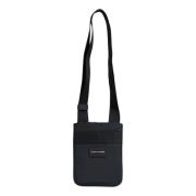 Tommy Hilfiger Nylon Mini Crossover Väska Black, Herr