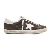 Golden Goose Bruna Klassiska Sneakers för Män Brown, Herr