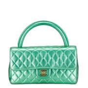 Chanel Vintage Pre-owned Laeder chanel-vskor Green, Dam