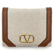 Valentino Vintage Pre-owned Canvas plnbcker Beige, Dam