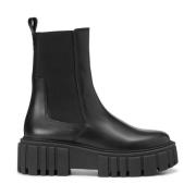 Marc O'Polo Chelsea boot Black, Dam