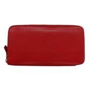 Hermès Vintage Pre-owned Canvas plnbcker Red, Dam