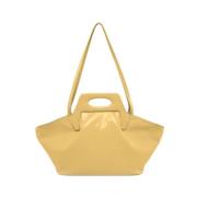 THEMOIRè Vegan Fabric Mini Tote Chaitea Yellow, Dam