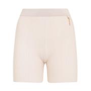 Jacquemus Ljus Beige Kort Pralu Beige, Dam