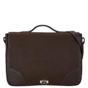 Hermès Vintage Pre-owned Canvas handvskor Brown, Dam