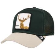 Goorin Bros Hjort Stag Trucker Cap Grön Green, Herr