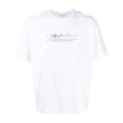 Calvin Klein Kortärmad T-shirt White, Herr