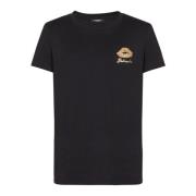 Balmain T-shirt med Kiss tryck Black, Herr