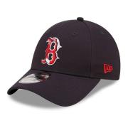 New Era Red Sox Team Logo Keps Blue, Herr