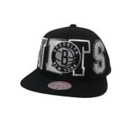 Mitchell & Ness Svart Nets Varsity Snapback Keps Black, Unisex