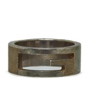 Gucci Vintage Pre-owned Silver ringar Gray, Dam