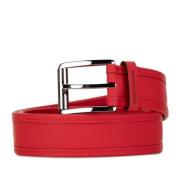 Louis Vuitton Vintage Pre-owned Gummi skrp Red, Dam