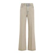 Acne Studios Ljus Sand Jeans Beige, Dam