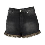 Gaëlle Paris Shorts för kvinnor - Sommarkollektion Black, Dam