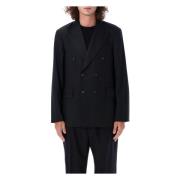 Our Legacy Svart Ull Blazer Peak Revers Black, Herr