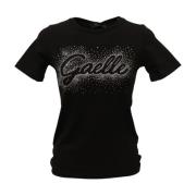 Gaëlle Paris Kortärmad T-shirt Black, Dam