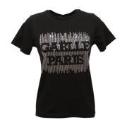 Gaëlle Paris Kortärmad T-shirt Black, Dam