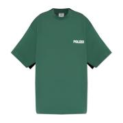 Vetements Dubbel Logo T-shirt Green, Herr