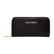 Chiara Ferragni Collection Dragkedja Plånbok Black, Dam