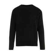 Liu Jo Crew Neck Sweater Blue, Herr