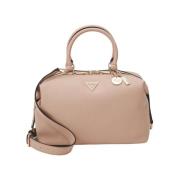 Guess Stilren Kersti Soho Satchel Handväska Pink, Dam