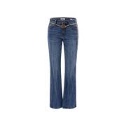 Guess Flared Jeans Blue, Dam