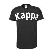 Kappa T-Shirts Black, Herr