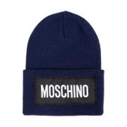 Moschino Keps med logo Blue, Unisex