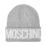 Moschino Keps med logotyp Gray, Unisex