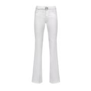 Pinko Flora Vita Denim Jeans White, Dam