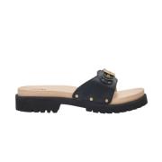 Scholl Dam Sandaler med tankklack Black, Dam