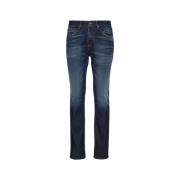 Tommy Jeans Slim-fit Denim Jeans Blue, Herr