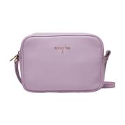 Patrizia Pepe Dam Läderhandväska Cb8985L001 Purple, Dam