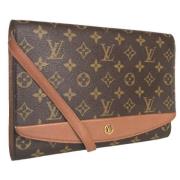 Louis Vuitton Vintage Pre-owned Canvas louis-vuitton-vskor Brown, Dam