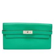 Hermès Vintage Pre-owned Laeder plnbcker Green, Dam