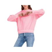 GAS Sportig Sweatshirt Pink, Dam