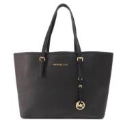 Michael Kors Pre-owned Pre-owned Plast totevskor Black, Dam