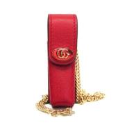 Gucci Vintage Pre-owned Laeder hem-och-kontorstillbehr Red, Dam