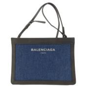 Balenciaga Vintage Pre-owned Denim balenciaga-vskor Blue, Dam