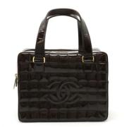 Chanel Vintage Pre-owned Laeder handvskor Brown, Dam