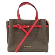 Michael Kors Pre-owned Pre-owned Plast handvskor Brown, Dam