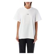 Stella McCartney Kristalläppar T-shirt Ren Vit White, Dam