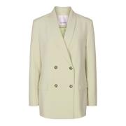 Co'Couture Oversize Blazer Vola Bone Beige, Dam